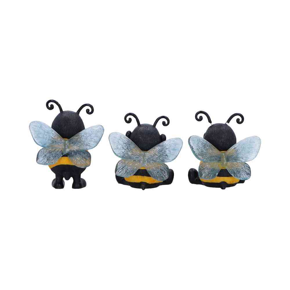 Nemesis Now - Three Wise Bees Figurines - Multicolore